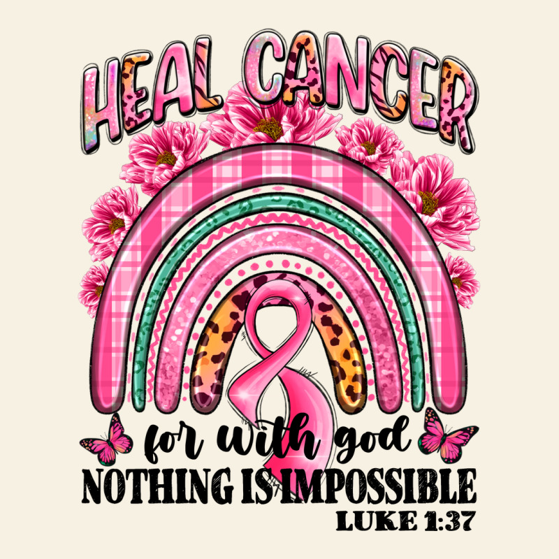 Heal Cancer Rainbow Vintage Tee by LillyAllenDesigns | Teevron