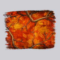 Orange Hunter Camouflage Pattern Brushstroke Heavyweight Sweatshirt | Teevron