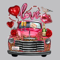 Western Valentines Day Truck Love Bird Letter Classic Tee | Teevron