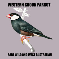 Western Ground Parrot Rare Wild And West Australia Vintage Tee | Teevron
