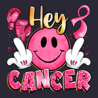 Hey Cancer With Middle Fingers Vintage Tee | Teevron