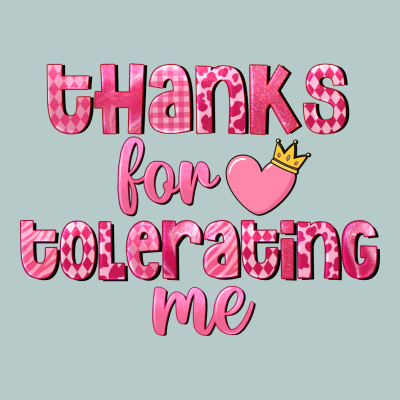 Thanks For Tolerating Me Valentine's Day Heavy Core Tee by FaDigitalArtStudio | Teevron