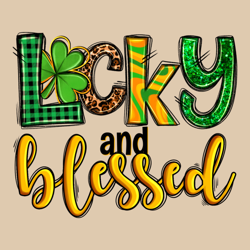 St. Patrick's Lucky And Blessed Classic Tee by OliviaCreatesArt | Teevron