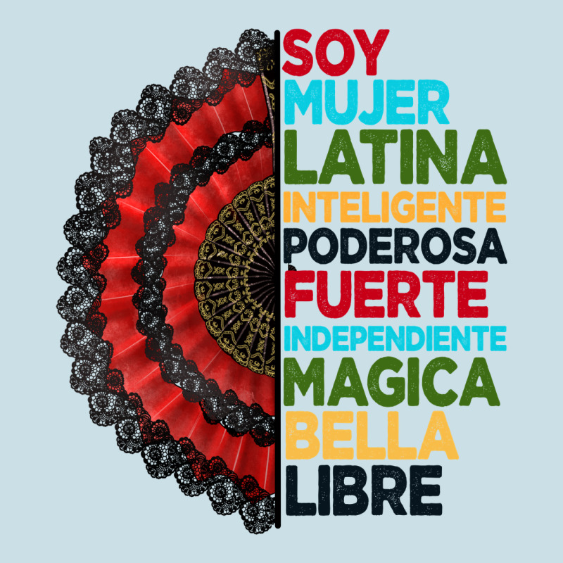 Hispanic Heritage Month Hand Fan Ladies Tee by BundleAndBundleShop | Teevron