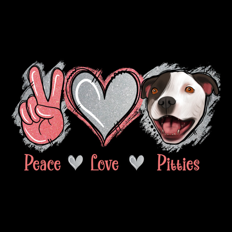 Peace Love Pitties Urban Hoodie by Jasminsmagicworld | Teevron