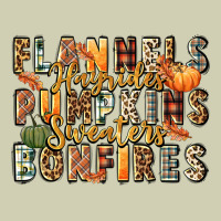 Flannels Hayrides Pumpkins  Bonfires Heavy Core Tee | Teevron
