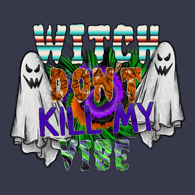 Witch Dont Kill My Vibe Long Sleeve Tee by SublimationCraftShop | Teevron