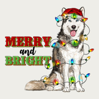 Merry And Bright Husky Zipper Hoodie | Teevron