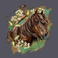 Missouri Horse Floral Background Vintage Hoodie | Teevron