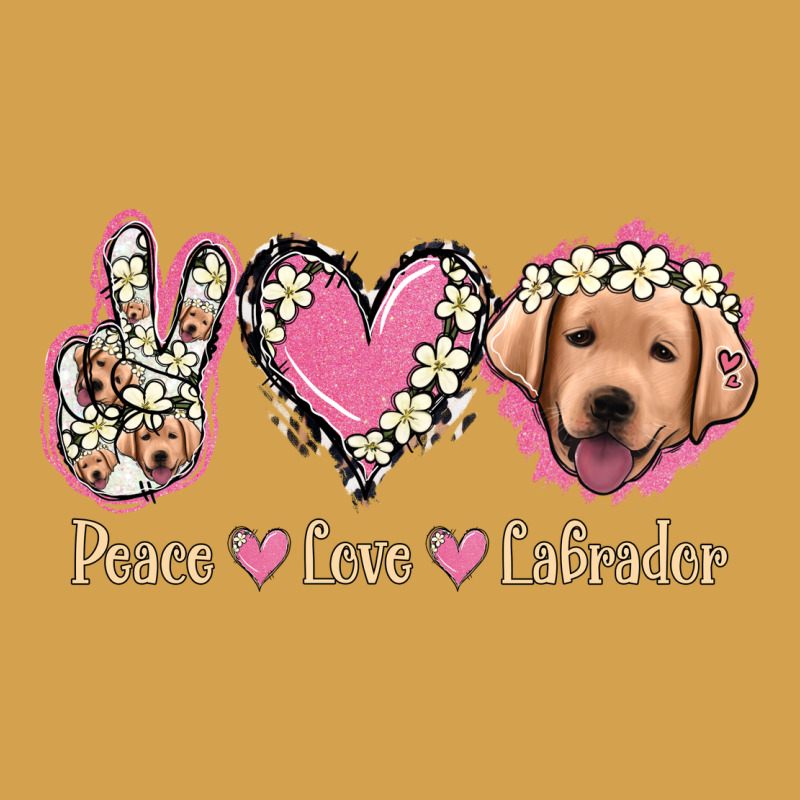 Peace Love Labrador Urban Hoodie by Jasminsmagicworld | Teevron