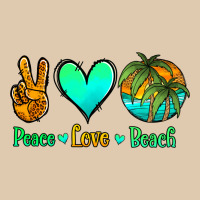 Peace Love Beach Heavyweight Sweatshirt | Teevron