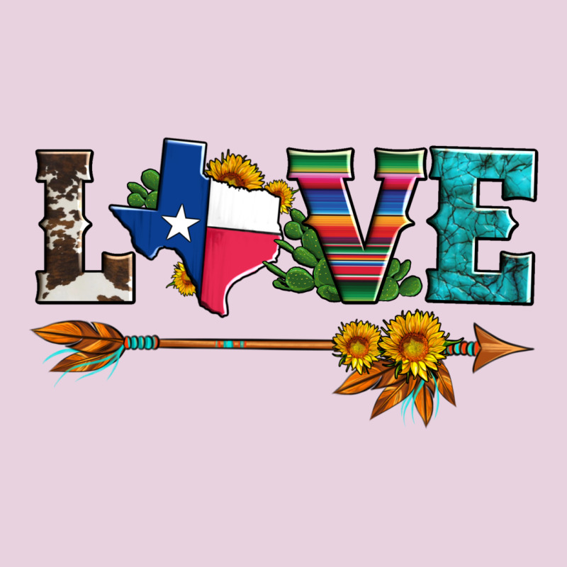 Love Texas Serape Cowhide Cactus And Sunflowers Classic Tee by Artiststas | Teevron