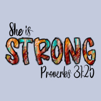 She Is Strong Provebs Long Sleeve Tee | Teevron