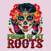 Sugar Skull Woman Proud Of My Roots Ladies Tee | Teevron