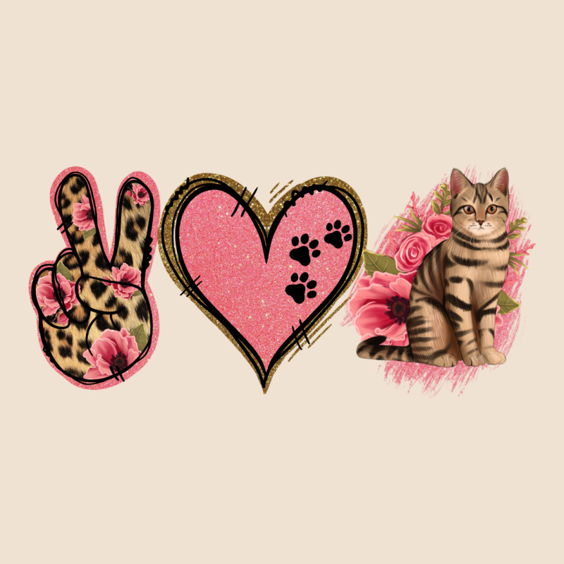 Peace Love Cats Urban Hoodie by Jasminsmagicworld | Teevron