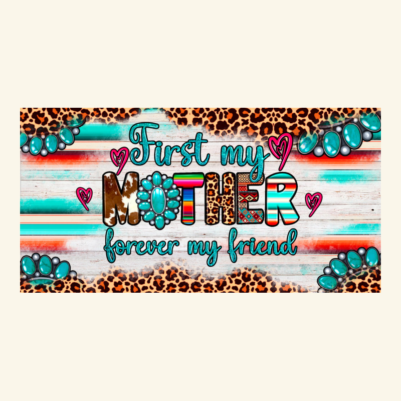 First My Mother Forever My Friend  License Plate Premium Hoodie by Artiststas | Teevron