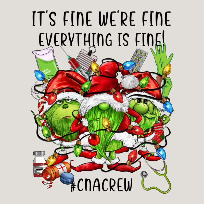 Its Fine Were Fine Everything Is Fine Cnacrew Heavy Core Tee by FaDigitalArtStudio | Teevron