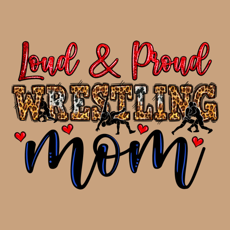 Loud And Proud Wrestling Mom Vintage Tee by LillyAllenDesigns | Teevron