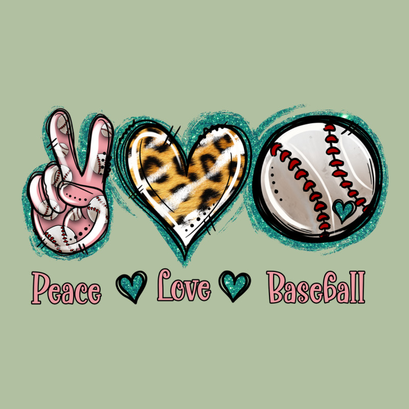 Peace Love Baseball Urban Hoodie by Jasminsmagicworld | Teevron