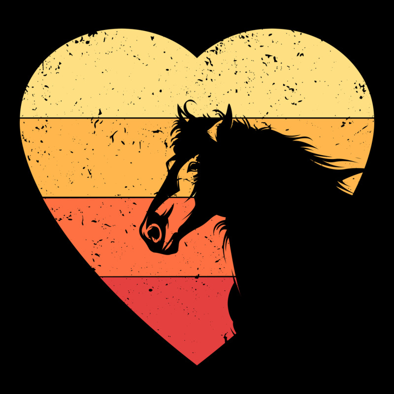 Vintage Heart Horse Equestrian | Horse Lover Premium Tee by linhVisuals | Teevron