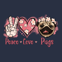 Peace Love Pugs Urban Hoodie | Teevron