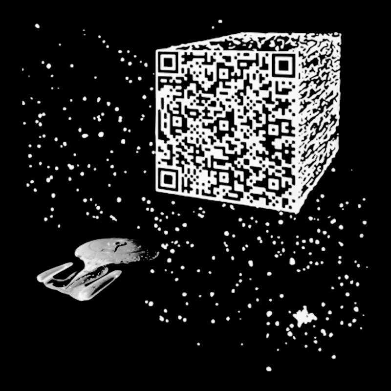 Qr Code Cube We Are The Borg Premium Tee by linhVisuals | Teevron