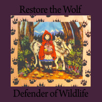 Restore The Wolf Defenders Of Wildlife Premium Tee | Teevron