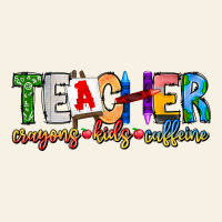 Teacher Cryons Kids Caffeine Vintage Tee | Teevron