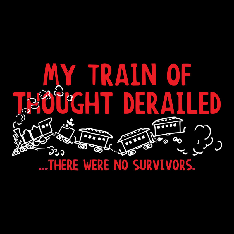 My Train Of Thought Derailed Premium Tee by linhVisuals | Teevron
