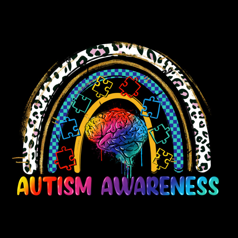 Autism Awareness Rainbow Premium Tee by FaDigitalArtStudio | Teevron