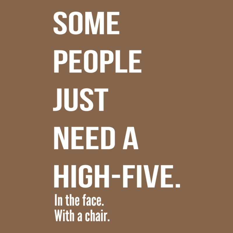 Some People Need A High Five Premium Tee by linhVisuals | Teevron