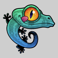 Cute Colorful Cartoon Gecko Premium Tee | Teevron