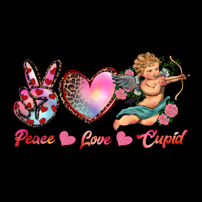 Peace Love Cupid Heavy Core Tee by RanaPortraitStore | Teevron