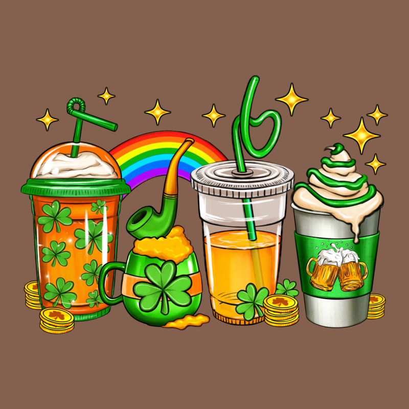 St Patricks Day Coffee Zipper Hoodie by Jasminsmagicworld | Teevron