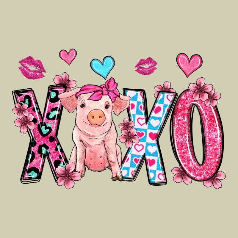 Xoxo Pig Olivia Heavy Core Tee by OliviaCreatesArt | Teevron