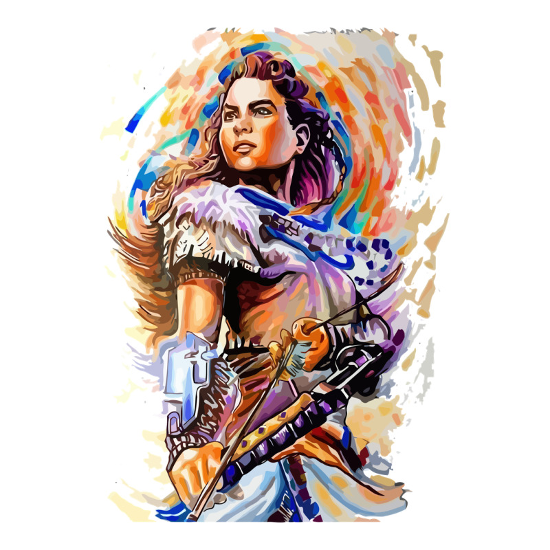 Aloy - Horizon Forbidden West Premium Tee by linhVisuals | Teevron