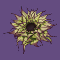 Sun   Fill Purple Sunflower Vintage Hoodie | Teevron