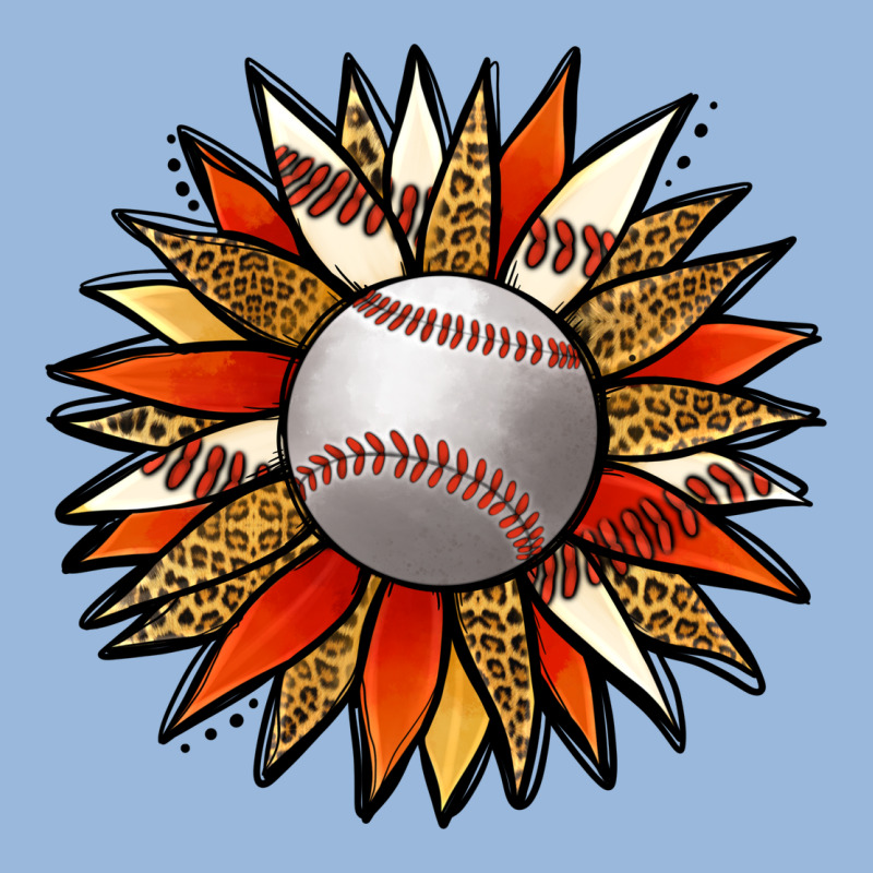 Baseball Sunflower Premium Hoodie by Jasminsmagicworld | Teevron
