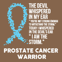 Prostate Cancer T  Shirt The Devil  Prostate Cancer Awareness Support Premium Tee | Teevron