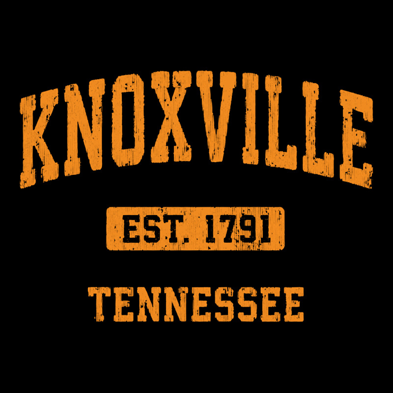 Knoxville Tennessee Tn Vintage Athletic Sports Design Pullover Hoodie Premium Tee by linhVisuals | Teevron