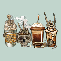 Skeleton Coffee Zipper Hoodie | Teevron
