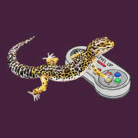 Leopard Gecko Playing Video Game Lizard & Reptiles Gamers T Shirt Premium Tee | Teevron