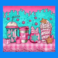 Pink Christmas Coffee Zipper Hoodie | Teevron