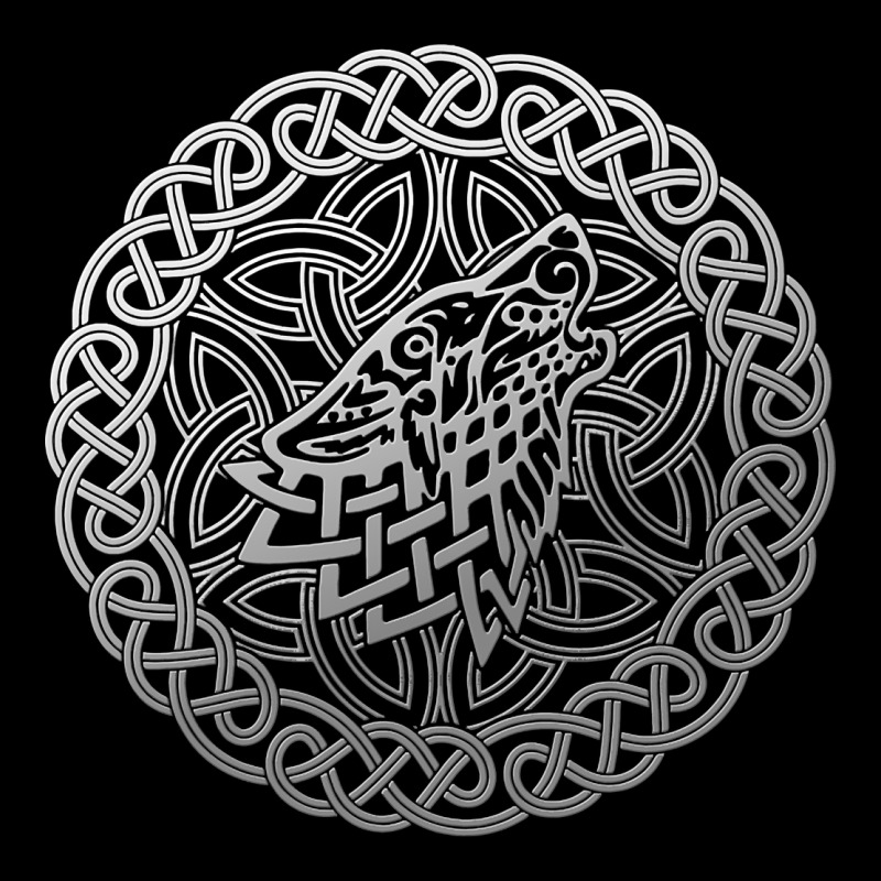 Ireland Celtic Knotwork Design Ornament Wolf Original Celtic Pullover Premium Tee by linhVisuals | Teevron