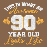 90th Birthday Novelty Gift Awesome 90 Year Old T Shirt Premium Tee | Teevron