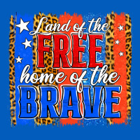 Land Of The Free 4th Of July Brushstroke Urban Hoodie | Teevron
