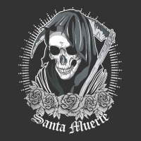 santa muerte female deity mexican satanic dead sugar skull tank top | Teevron