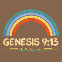 Genesis 913 God's Promise Faithfully Rainbow Bible Verse T Shirt Premium Tee | Teevron