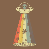 Vintage Alien Weed Pot Leaf Ufo Abduction Marijuana Cannabis T Shirt Premium Tee | Teevron