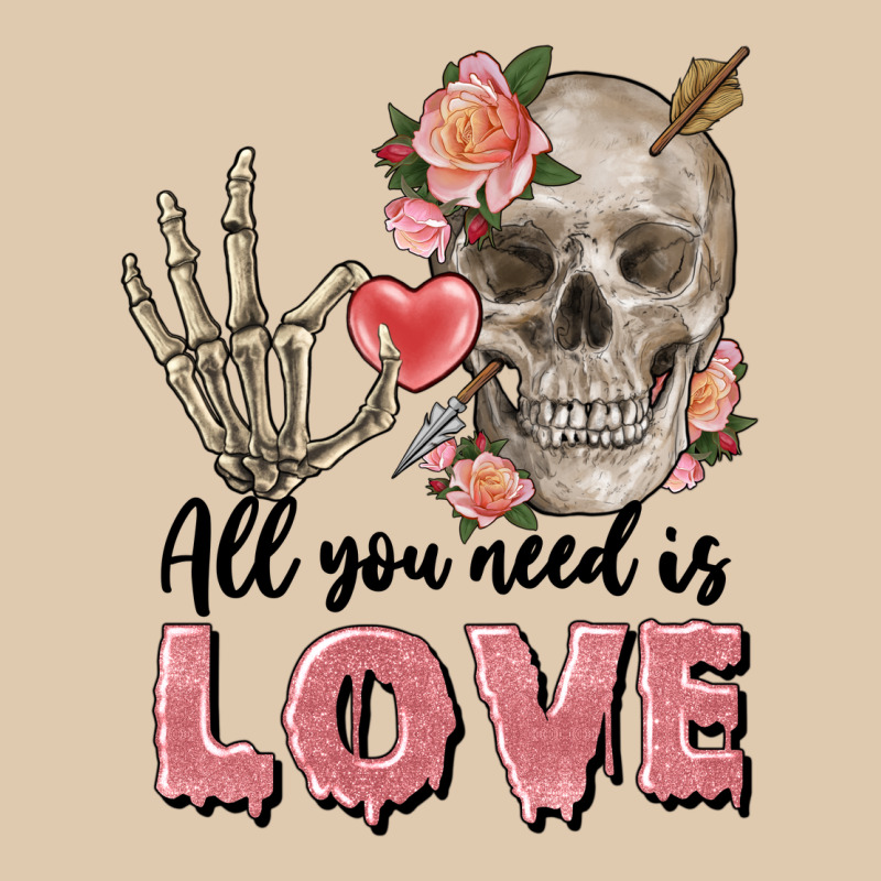 Skull All You Need Is Love Classic Tee by FaDigitalArtStudio | Teevron